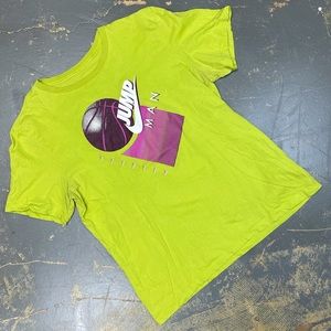 Air Jordan Jumpman Shirt CJ6288-389 Volt Basketball Michael